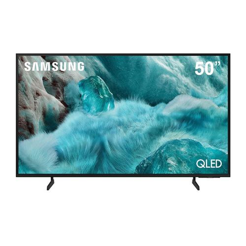 Smart TV 50” Samsung QLED 4K QN50Q7FAAGXZD, Vision AI, Processador com AI, Xbox Cloud Gaming, Controle por Gestos, Art Store, Alexa, Wi-Fi e Bluetooth