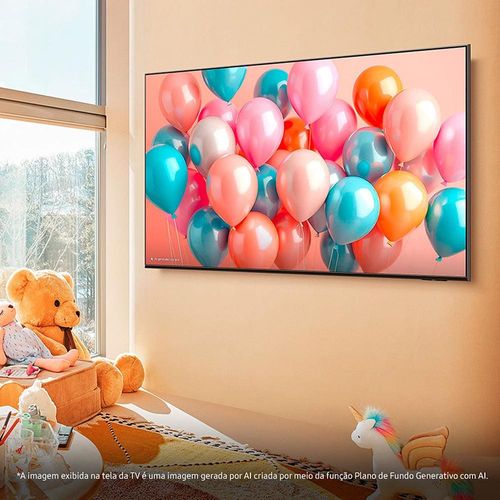 Smart TV 55” Samsung QLED 4K QN55Q7FAAGXZD, Vision AI, Processador com AI, Xbox Cloud Gaming, Controle por Gestos, Art Store, Alexa, Wi-Fi e Bluetooth