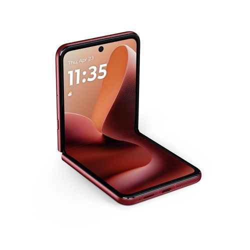 Smartphone Motorola Razr 60 Ultra 5G Vermelho 1TB, 16GB RAM + 16GB Ram Boost, Tela Dobrável 7.0" pOLED e Externa 4", Câmera Traseira 50MP e IP48