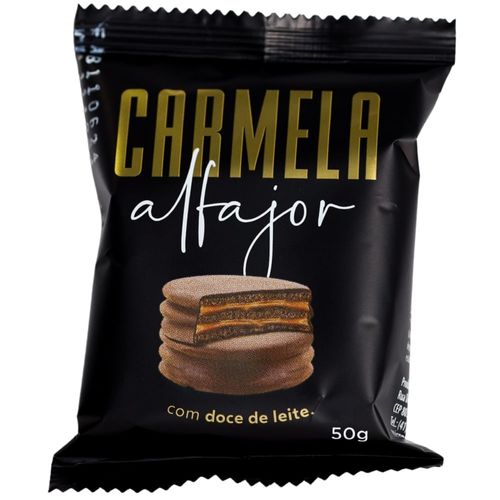 Alfajor Carmela Com Doce de Leite 50g
