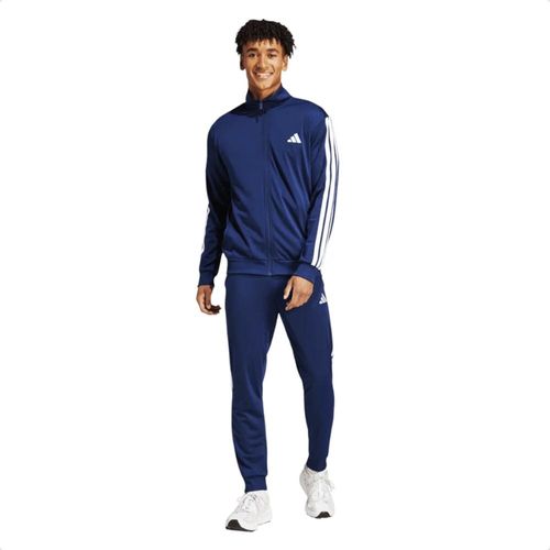 Agasalho Adidas Sportswear Basic Três Listras Tricot Masculino