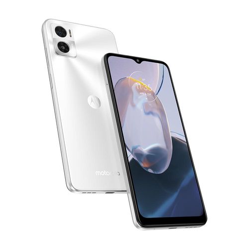 Smartphone Motorola Moto E22 32GB 2G RAM Câmera Dupla 16MP Tela 6.5" Branco