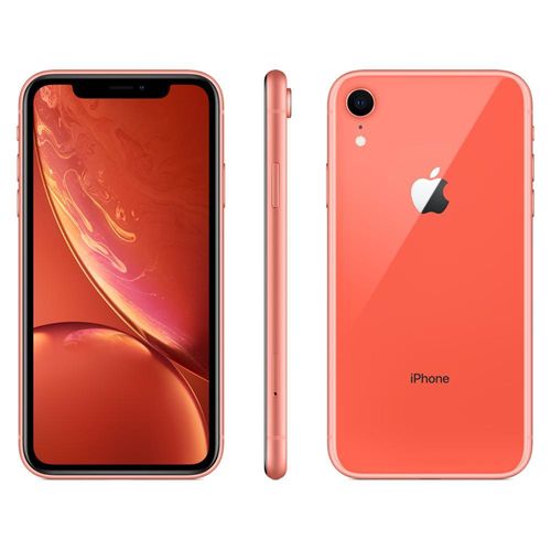 Smartphone Apple iPhone XR 256GB 3GB RAM Câmera 12MP Tela 6.1" - Coral