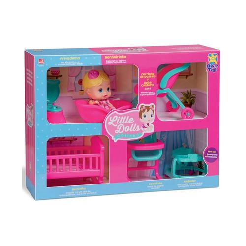 Boneca Divertoys Little Casinha