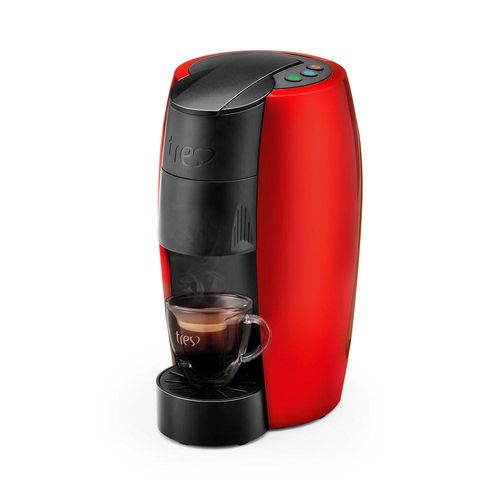 Cafeteira Espresso Três Corações Lov Basic Multibebidas Vermelha 220V