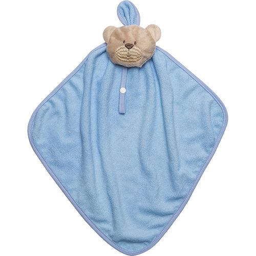 Naninha com Pelúcia e Prendedor de Chupeta Bambi Azul