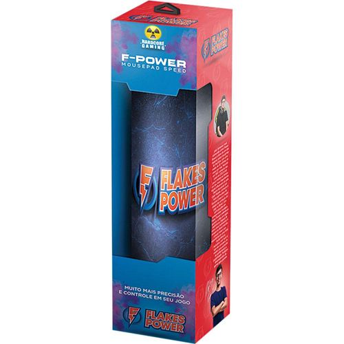 Mousepad Gamer ELG Flakes Power Speed FLKMP001