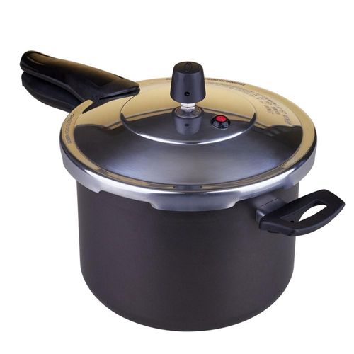 Panela de Pressão 4.5L Antiaderente Fechamento Externo Oliveira Grafite