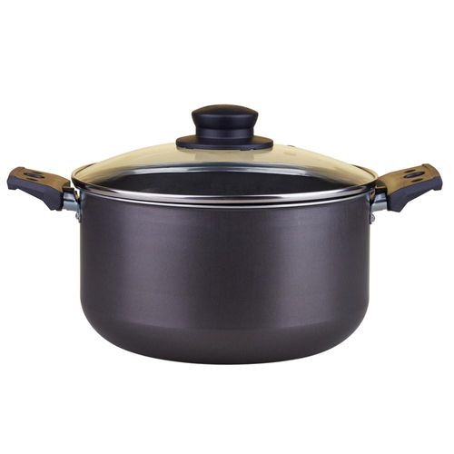 Caldeirão 22cm Antiaderente Oliveira Grafite