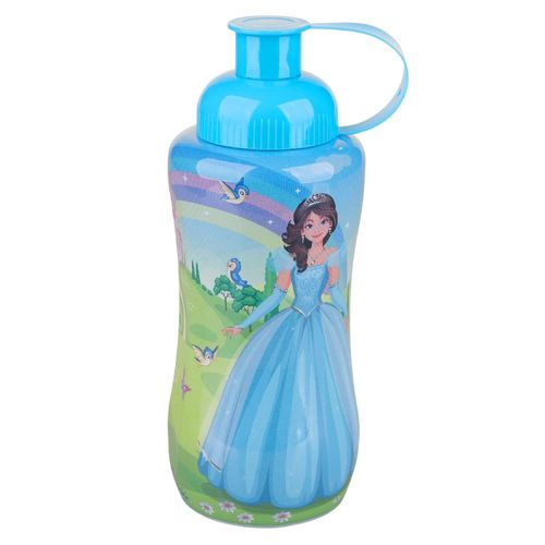 Garrafa Squeeze Princesa Infantil 600ml Homeflex MD257