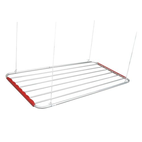 Varal de Teto 80x56cm Alumínio Botafogo Prata