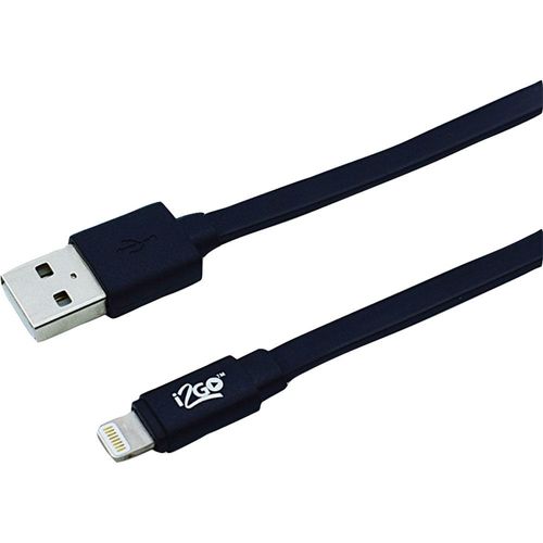 Kit Carregador de Parede com Cabo Lightning I2GO I2GKIT003BK Preto