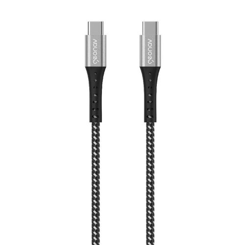 Cabo Tipo-C para Tipo-C  Esc06bk 100W 1,5m Geonav Branco