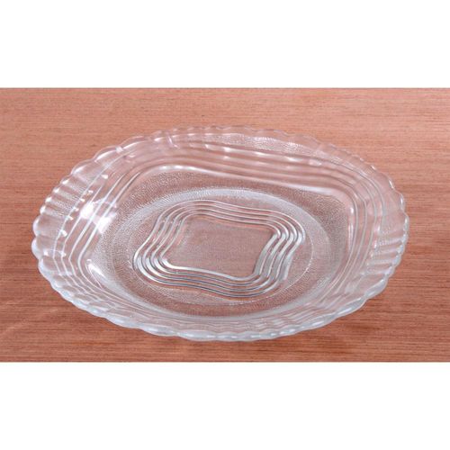 Prato de Vidro Raso 23cm Wheaton Crystal