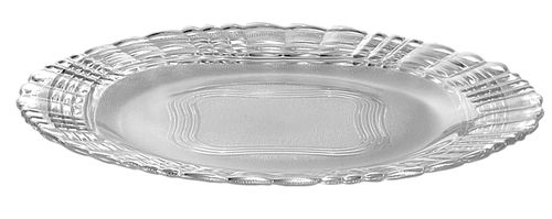 Prato de Vidro Raso 23cm Wheaton Crystal