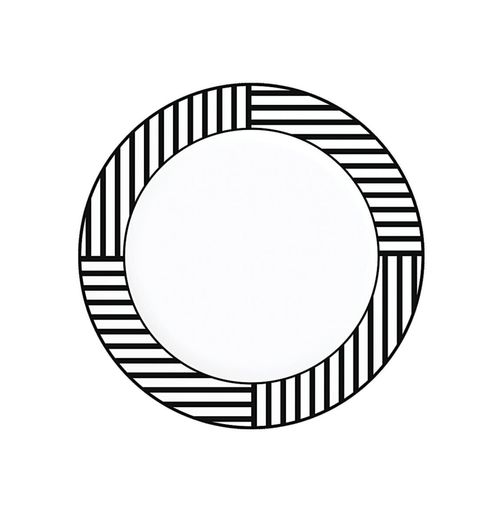 Prato de Sobremesa Porcelana 21cm Mix Match Germer