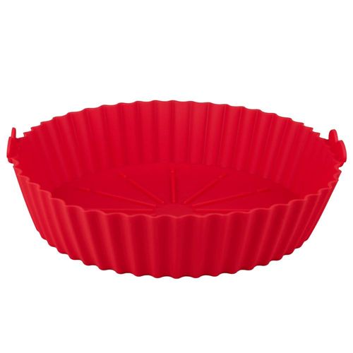 Forma para AirFryer Redonda Silicone 23cm 1200ml CookPop Cazza Sortida