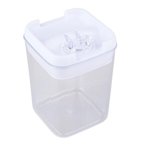 Pote Porta Mantimento Hermético Casa do Chef Quadrado Easy Click 900ml