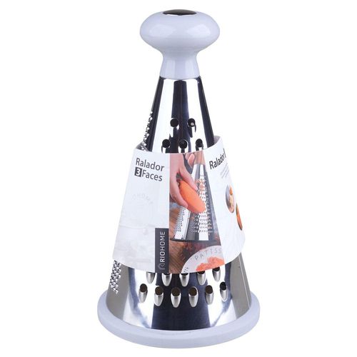 Ralador com 3 Faces Inox Rio Home