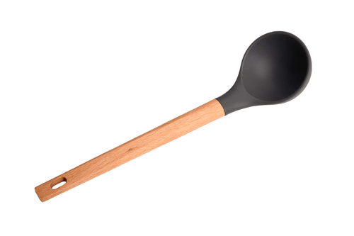 Concha de Silicone com Cabo de Madeira Casa do Chef Oak