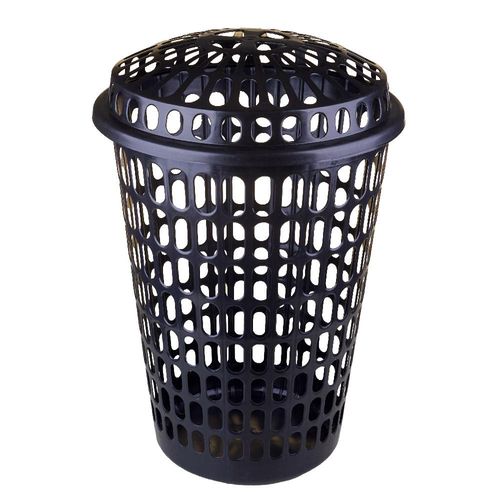 Cesto de Roupas Telado 60L Plásticos MB 3667 Preto