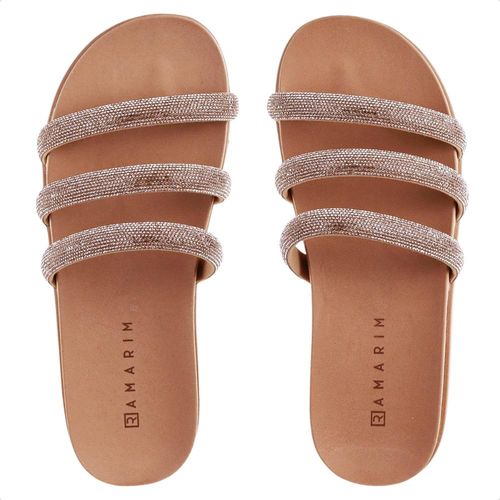 Sandalia Ramarim Papete Strass Feminino