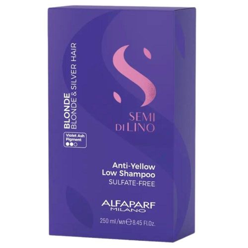 Alfaparf Semi Di Lino Blonde Intense Anti-Yellow - Shampoo 250ml
