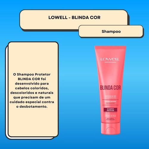 Lowell Blinda Cor Shampoo Protetor 240ml
