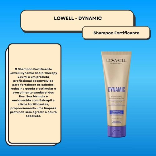 Lowell Dynamic Shampoo Fortificante 240ml