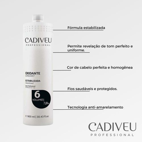 Cadiveu Oxidante 6 Volumes 900ml