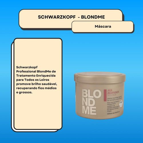 Schwarzkopf BlondMe Máscara 500ml