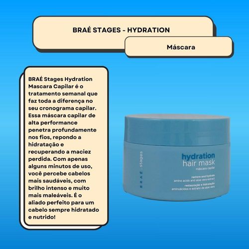 Braé Stages Hydration Máscara 200g