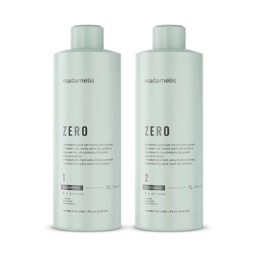 Madamelis Zero Escova Progressiva Sem Formol 2x1000ml