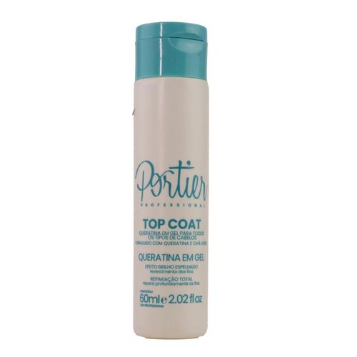 Portier Top Coat Queratina em Gel 60ml