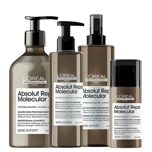 LOréal Professionnel Absolut Repair Molecular Kit Home Care (4 Produtos)