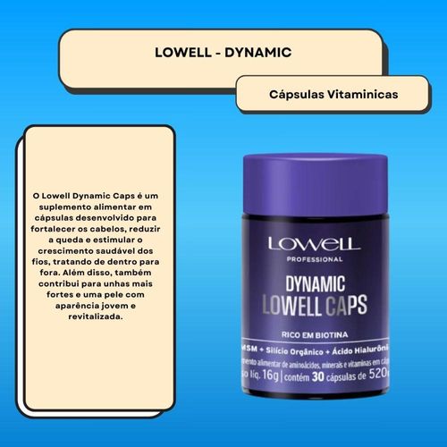 Lowell Dynamic Suplemento 30 Cápsulas