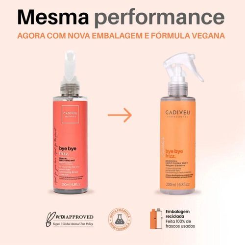 Cadiveu Bye Bye Frizz Leave In Selagem Gradativa 200ml