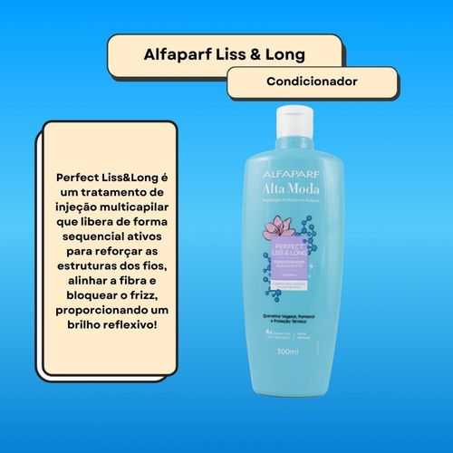 Alfaparf Alta Moda Perfect Liss&Long Condicionador 300ml