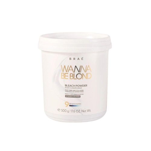 Braé Wanna Be Blond Kit 2 Pó Descolorante Capilar 500g