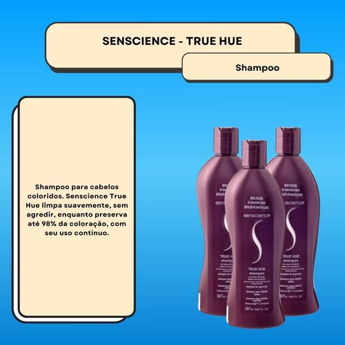 Senscience True Hue Sulfato Kit 3 Shampoo 280ml