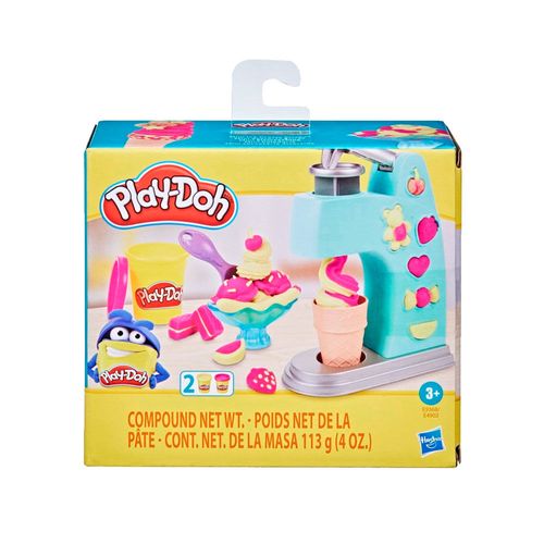 Conjunto Massa de Modelar Playdoh Mini Ice Cream