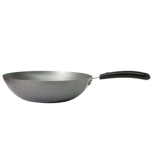 Frigideira Antiaderente Wok Cazza Cinza 30cm