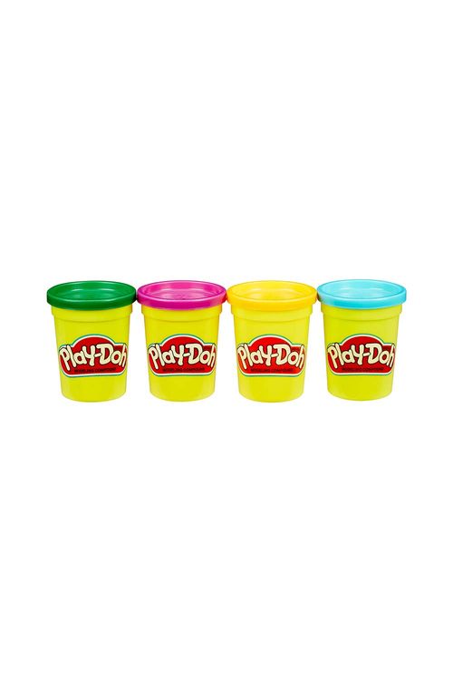Kit de Massa de Modelar Playdoh Hasbro com 4 Unidades - Item Sortido