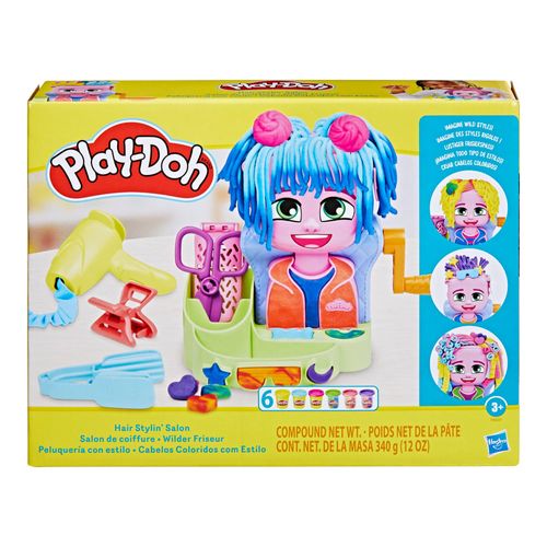 Conjunto Play-Doh Hair Stylin Salon Hasbro