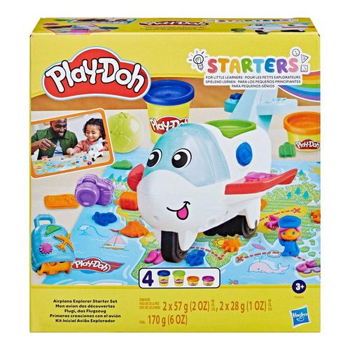 Conjunto Play-Doh Avião Explorador Hasbro
