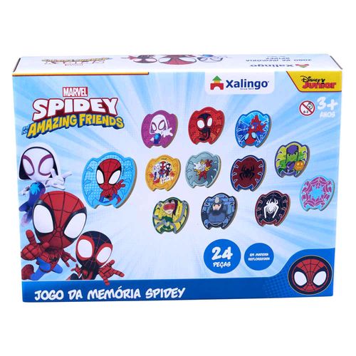 Jogo da Memória Spidey Xalingo