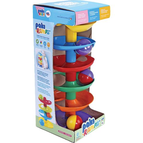 Rampa Educativa com Bolinhas PakiToys 1282