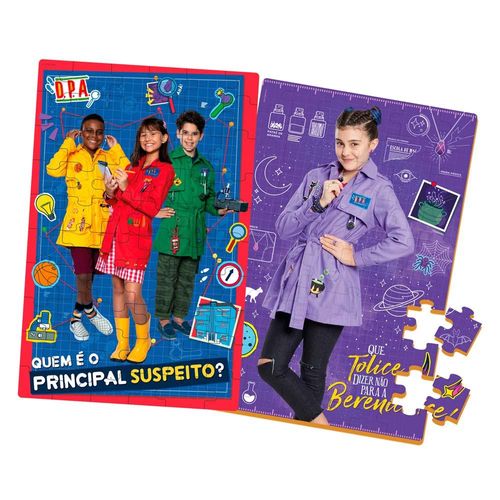 Quebra-cabeça DPA 60 Peças Frente Verso Xalingo 5515.4