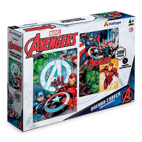 Quebra-cabeça com 200 Peças Avengers Xalingo