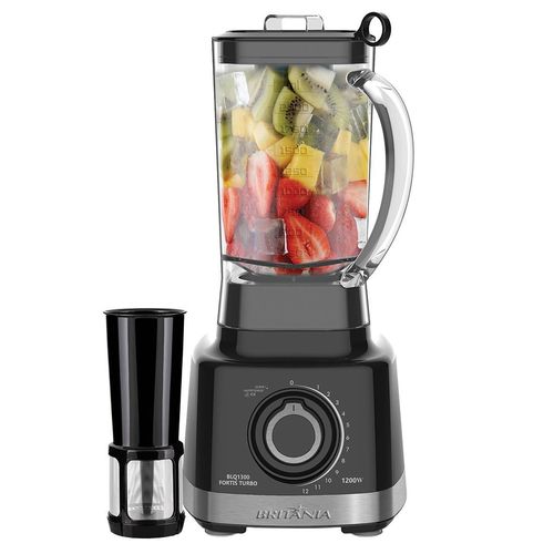 Liquidificador Britânia Fortis Turbo BLQ1300 Preto 127V